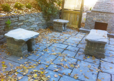 patio after